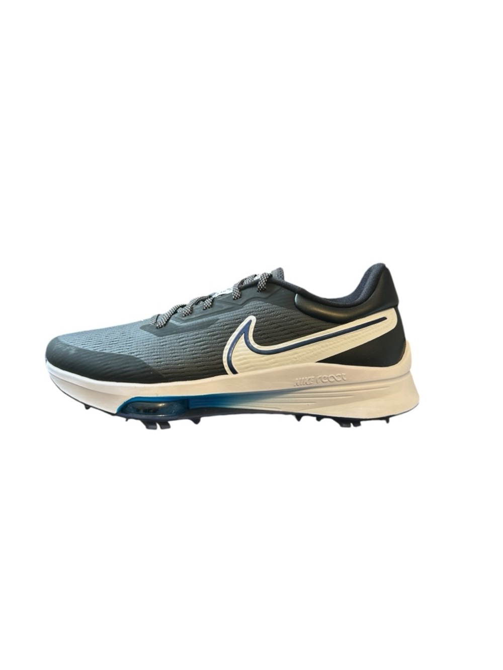 Nike Air Zoom Infinity Tour NEXT% Men’s Size 11 Golf Cleats Black Photo Blue NEW